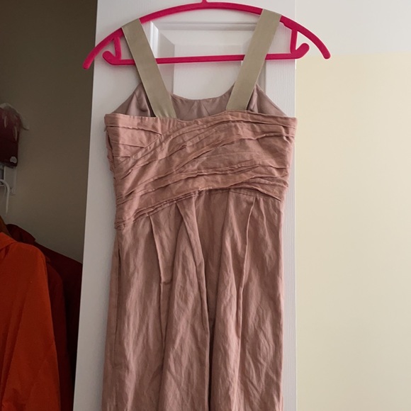 J Crew Ruched Ribbon Strap Dress - Picture 4 of 5
